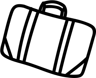 icona valigia