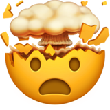 icona emoji viso esplosione